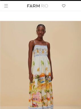 FARM Rio Aracati Maxi Dress (NWT)
